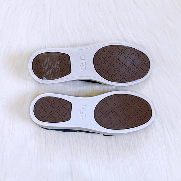 UGG Women’s Kitlyn UGG Charm Navy Slip On Sneakers - Picture 7 of 8
